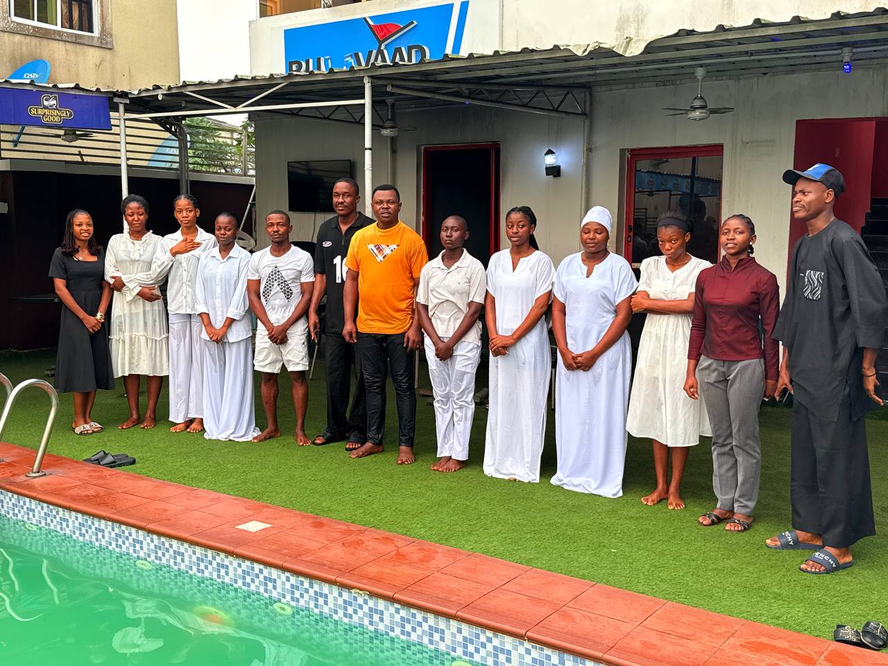 Youth gathering moment