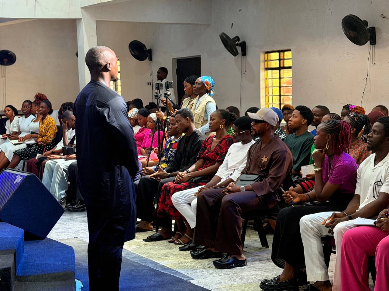 Bible teaching session